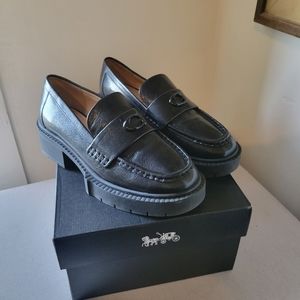 Coach chunky loafer